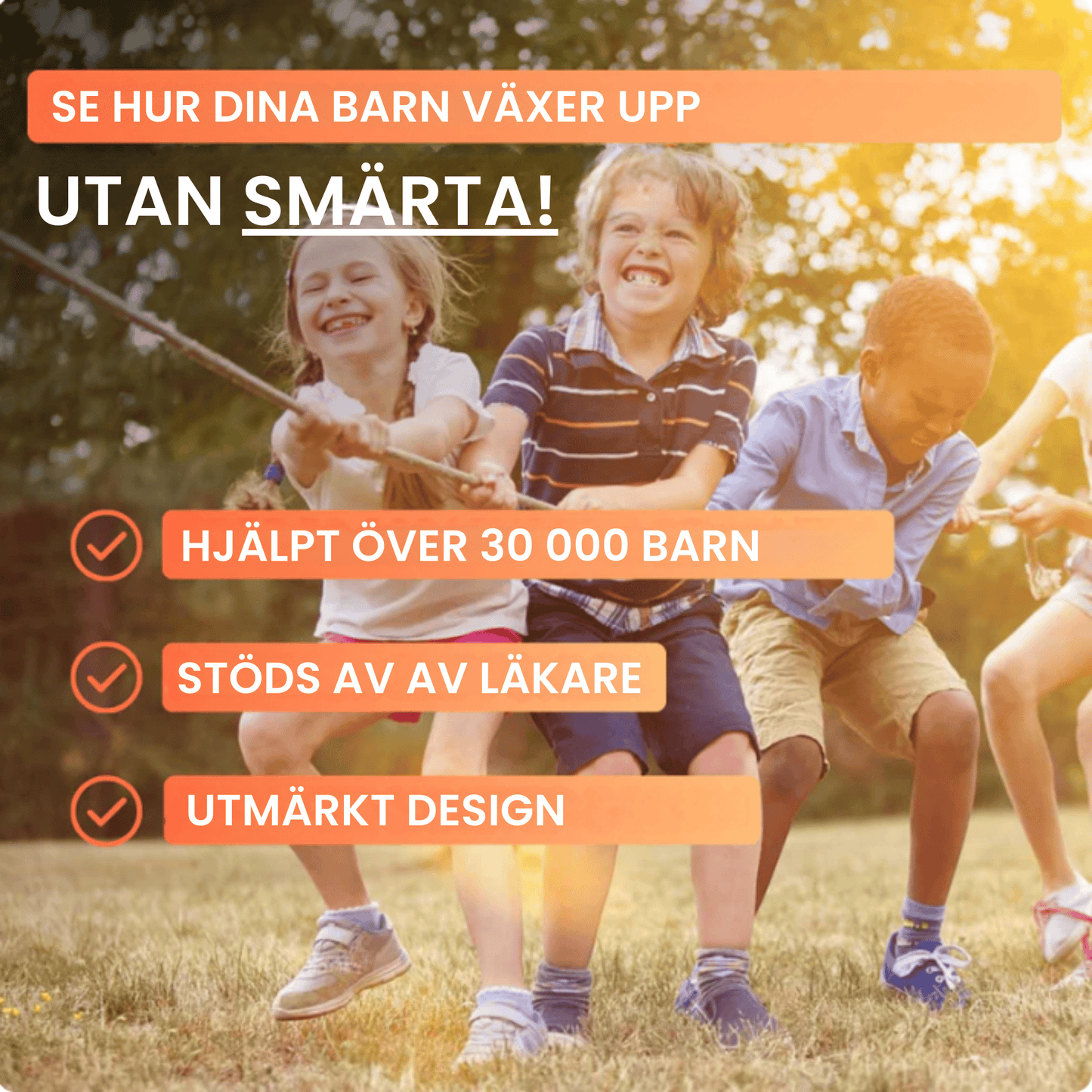 KidStep - Lösning för smärta i fötterna